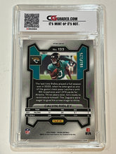 Load image into Gallery viewer, 2023 Panini Purple Prizm #133 Calvin Ridley Jacksonville Jaguars 001/125 CG 9.5
