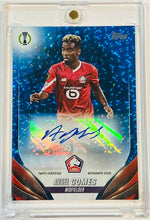 Load image into Gallery viewer, 2023-24 Topps Club Competitions Angel Gomes Blue Icy Foilboard Auto #29/99
