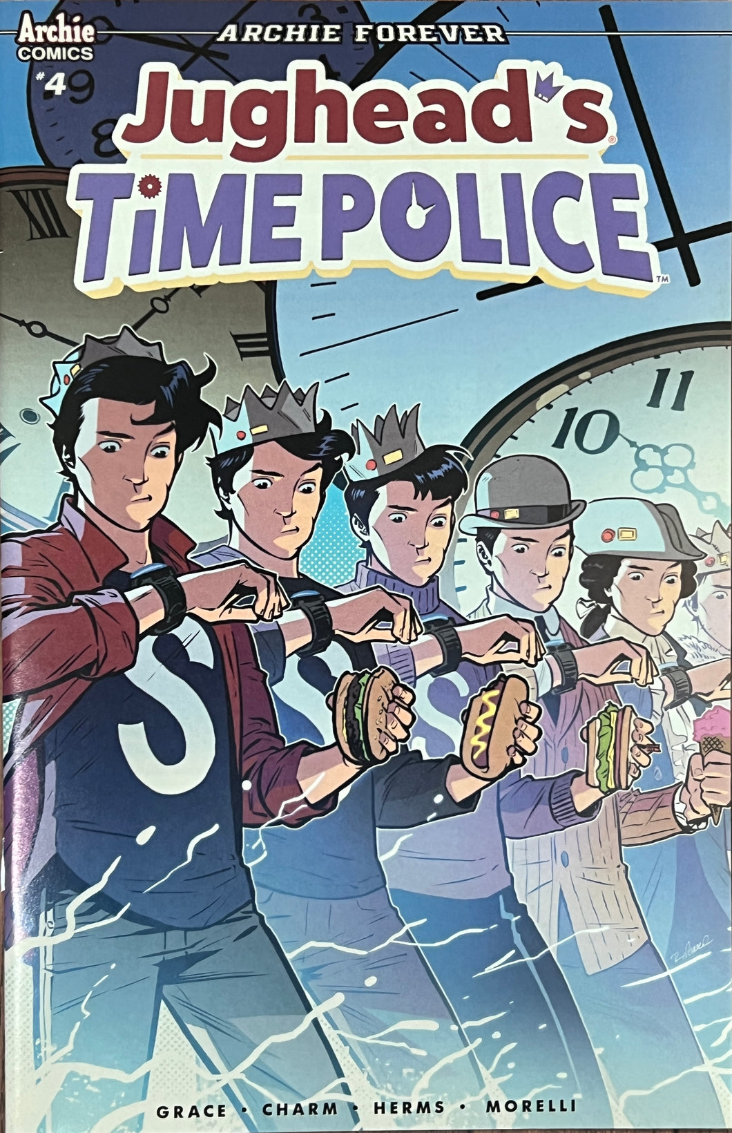 Jughead's Time Police #4 Rebekah Isaacs cover