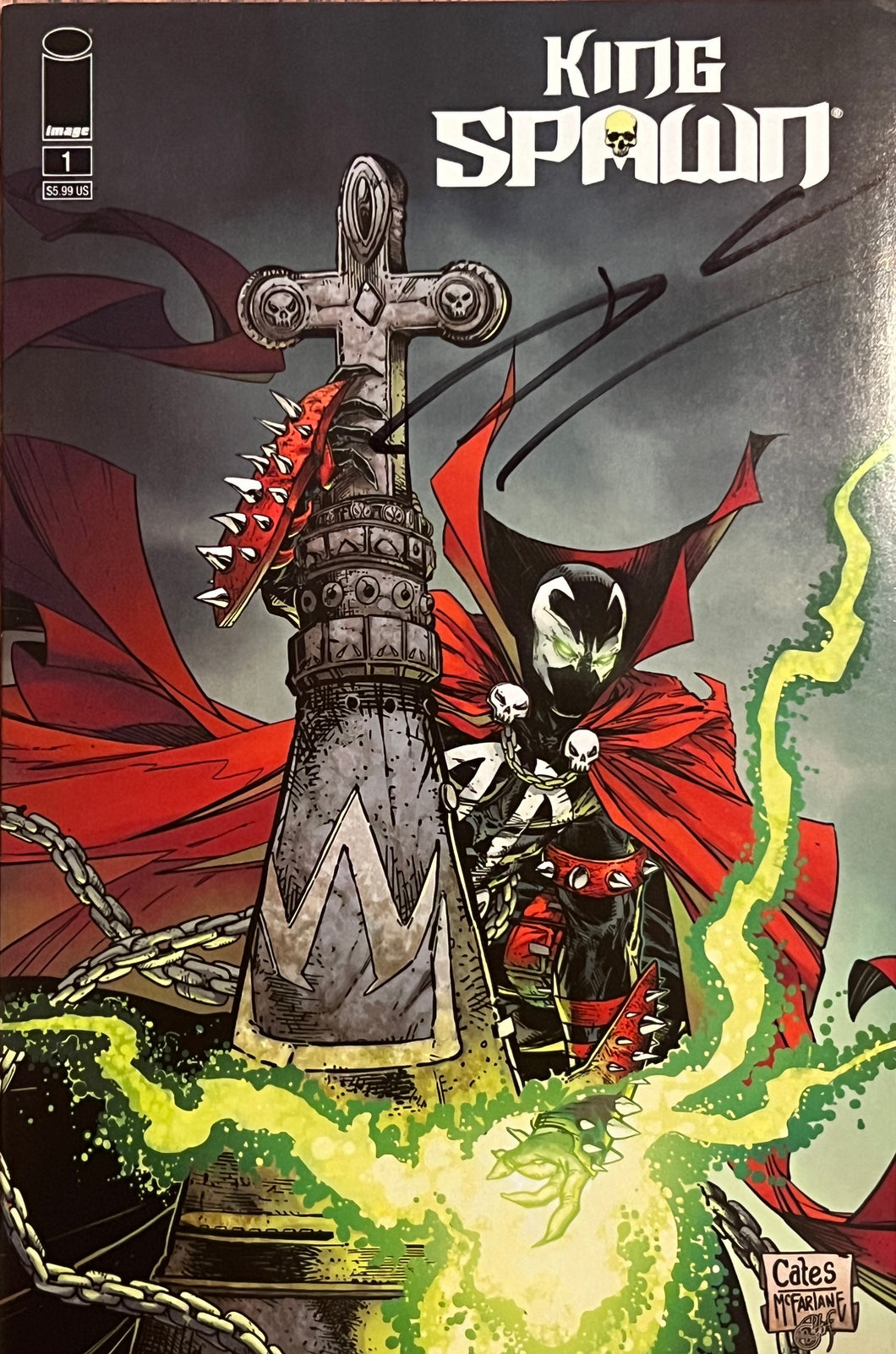 King Spawn #1 signed by Donny Cates