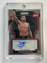 Load image into Gallery viewer, 2023 Panini Prizm UFC James Krause Signatures Auto Autograph #SG-JKR
