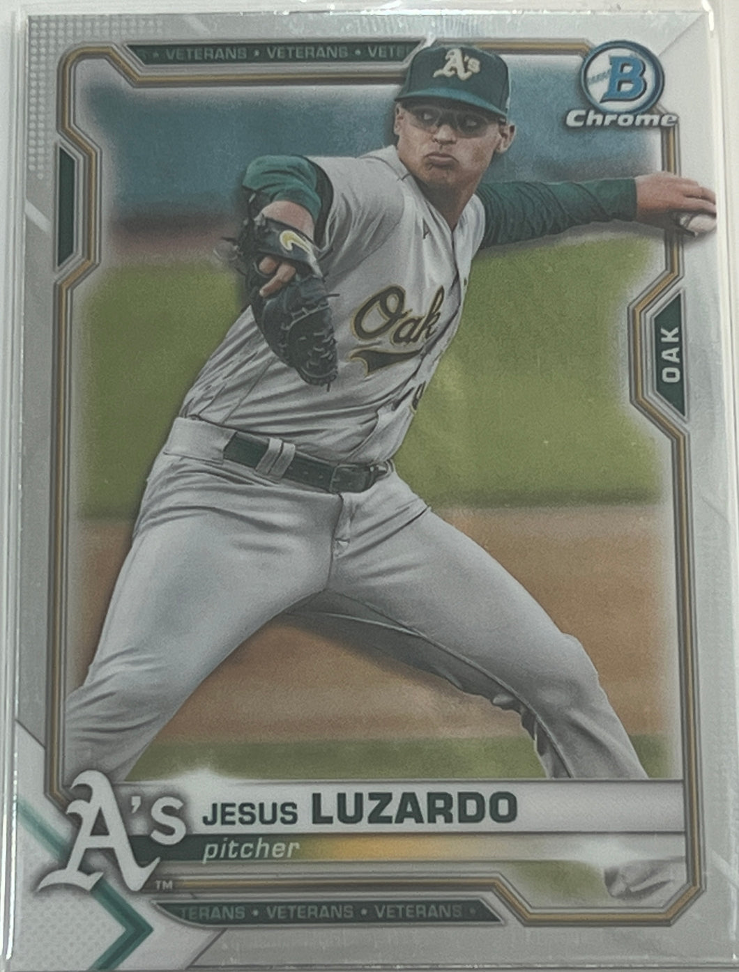 Jesus Luzardo #21 (2021) Pitcher Oakland Athletics