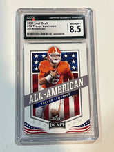 Load image into Gallery viewer, 2021 Leaf Draft All-American #50 Trevor Lawrence RC Rookie CGC 8.5 NM-MT+
