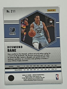 Desmond Bane #211 [Rookie] 2020 Panini Mosaic