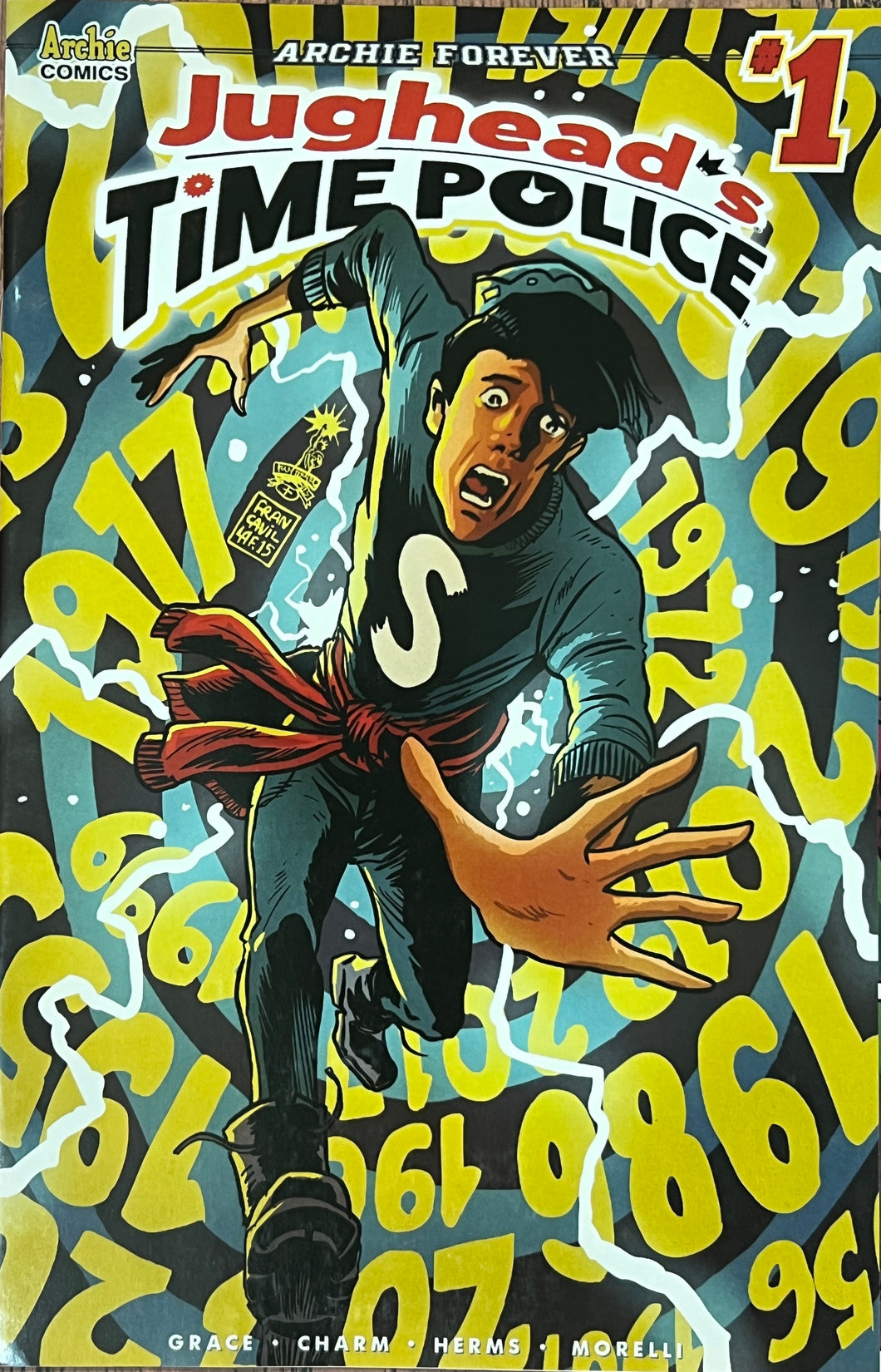 Jughead's Time Police #1 (2019) Francesco Francavilla Cover