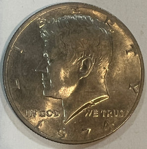 USA 1974 Kennedy 1/2 Dollar