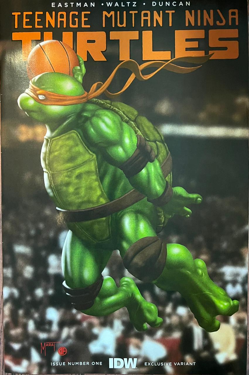 Teenage Mutant Ninja Turtles #1 Marat Mychaels (4 comic set) NYCC 2023 exclusive sports covers limited to 500 each