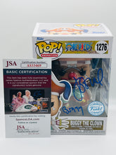 Load image into Gallery viewer, Buggy The Clown 1276 One Piece signed by Live Action Actor Jeff Ward (Blue Pen)
