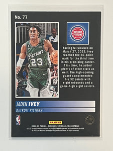 Jaden Ivey #77 2022 Panini Chronicles