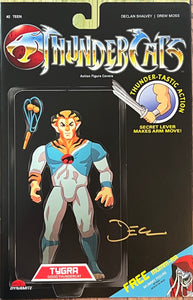 Thundercats #2 Action Figure variant cover signed by Declan Shalvey