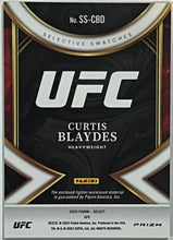 Load image into Gallery viewer, 2023 Select Curtis Blaydes Silver Prizm Selective Fighter Worn Relic #SS-CBD
