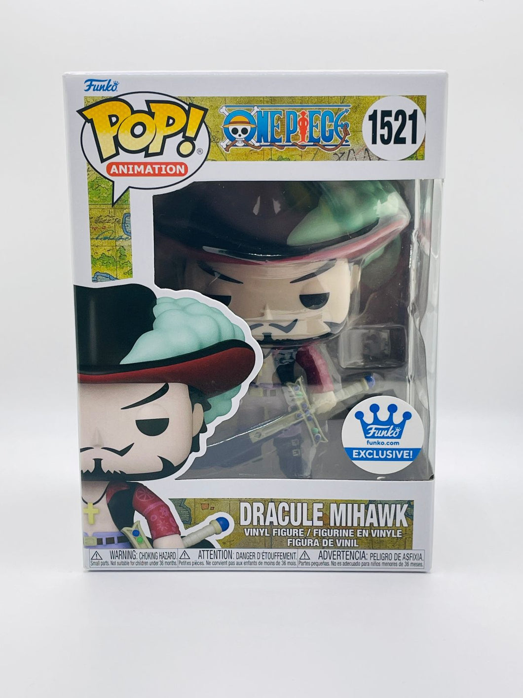 Dracule Mihawk 1521 One Piece Funko Shop exclusive funko pop