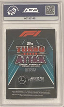 Load image into Gallery viewer, Lewis Hamilton  SUPERSTAR 2023 Racing Formula 1 2023 Topps Turbo Attax 277 AGS Graded 8
