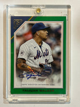 Load image into Gallery viewer, 2022 Topps Gallery Taijuan Walker Green Parallel Autograph Auto #91/99 Mets
