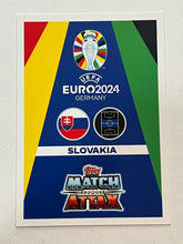 Load image into Gallery viewer, Stanislav Lobotka (Slovakia) Hero #SVK9 Holo Topps Match Attax Euro 2024
