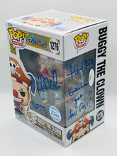 Load image into Gallery viewer, Buggy The Clown 1276 One Piece signed by Live Action Actor Jeff Ward (Blue Pen)
