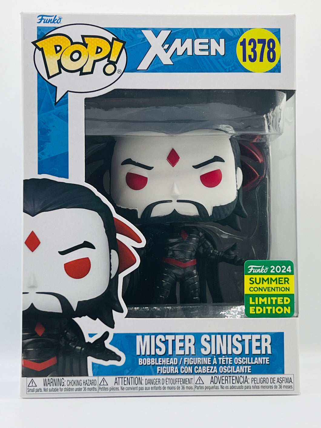 Mister Sinister 1378 X-Men Summer Convention 2024 Exclusive Funko Pop