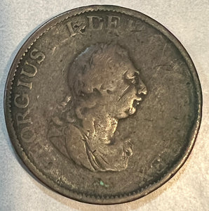 UK 1799 Half Penny George III