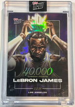 Load image into Gallery viewer, LeBron James 2023-24 TOPPS NOW 40,000 Points Card LJ-40K
