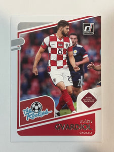 2021-22 Donruss World Cup Josko Gvardiol The Rookies Rookie RC #7 Croatia