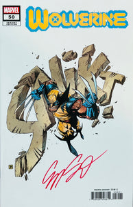 Wolverine #50 (SNIKT cover) signed by Cory Smith