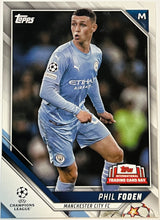 Load image into Gallery viewer, 2022 International Card Day Soccer #CLBC-26 Phil Foden - Manchester City FC
