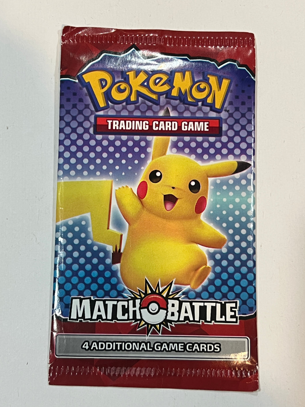Pokemon TCG Match Battle Sealed Booster Pack (4 Cards)
