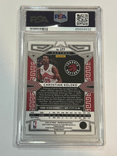 Load image into Gallery viewer, 2022-23 Obsidian Electric Etch Neon Flood #177 Christian Koloko RC Rookie PSA 9
