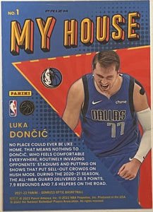 Luka Doncic [Holo] #1 2021 Panini Donruss Optic My House