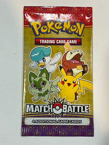 Pokemon TCG Match Battle Sealed Booster Pack (4 Cards)