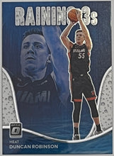 Load image into Gallery viewer, Duncan Robinson #11 2022 Panini Donruss Optic Raining 3s
