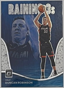 Duncan Robinson #11 2022 Panini Donruss Optic Raining 3s