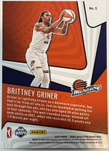 Load image into Gallery viewer, 2022 Revolution WNBA Brittney Griner Supernova #5 Mercury
