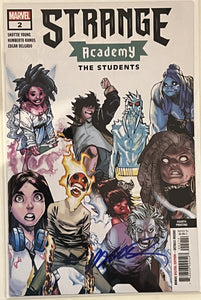 Strange Academy #2 signed by Humberto Ramos