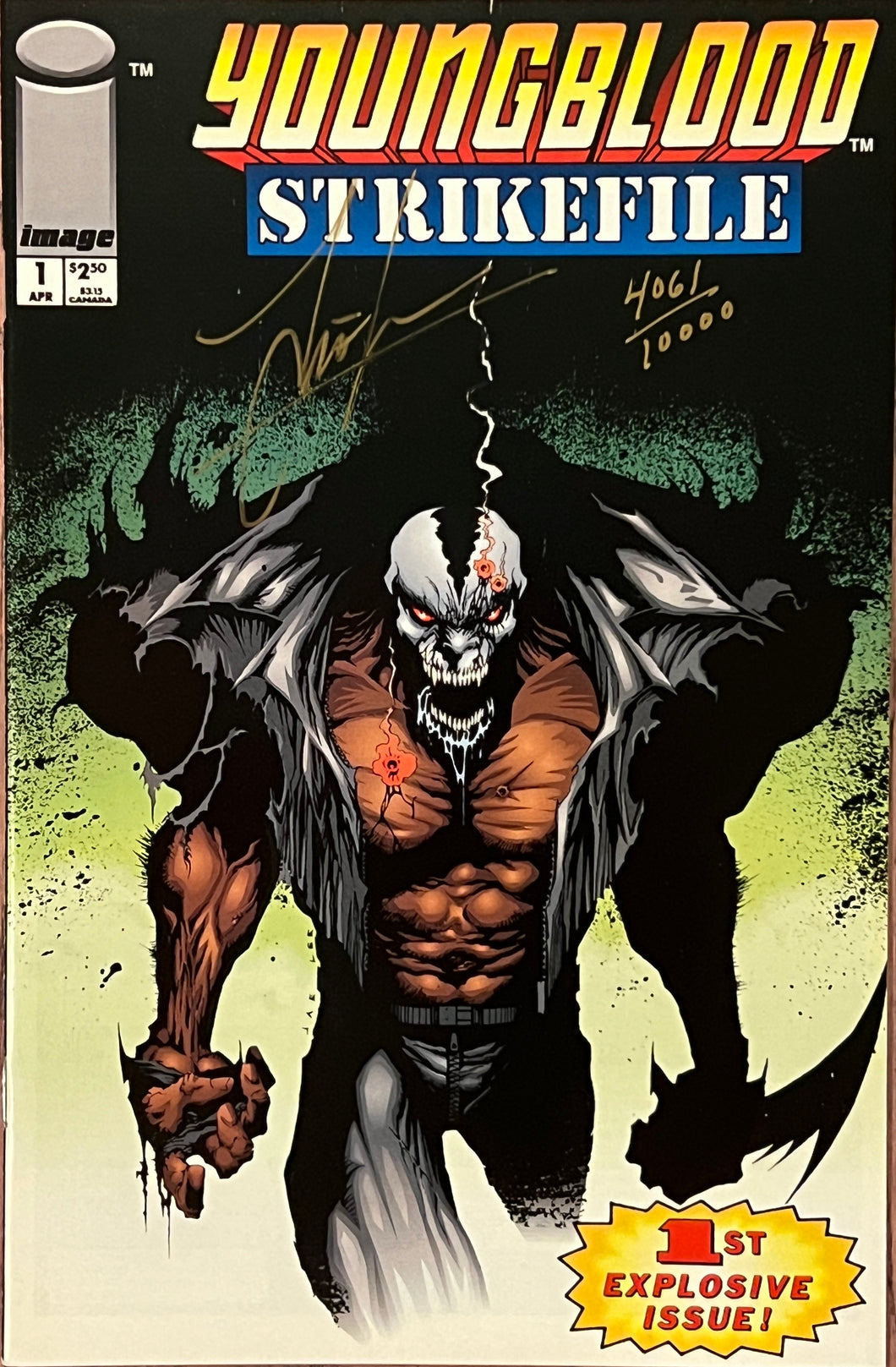 Youngblood: Strikefile #1 SIGNED by Jae Lee