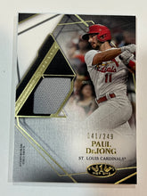 Load image into Gallery viewer, 2022 Topps Tier One Paul DeJong Jersey Relic #41/249 Cardinals
