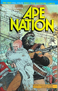 Ape Nation #1, 2, 3 (1991) 3 books