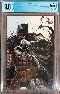 CBCS 9.8 Batman #136 Tyler Kirkham Battle Damage variant virgin exclusive limited to 1,000 copies