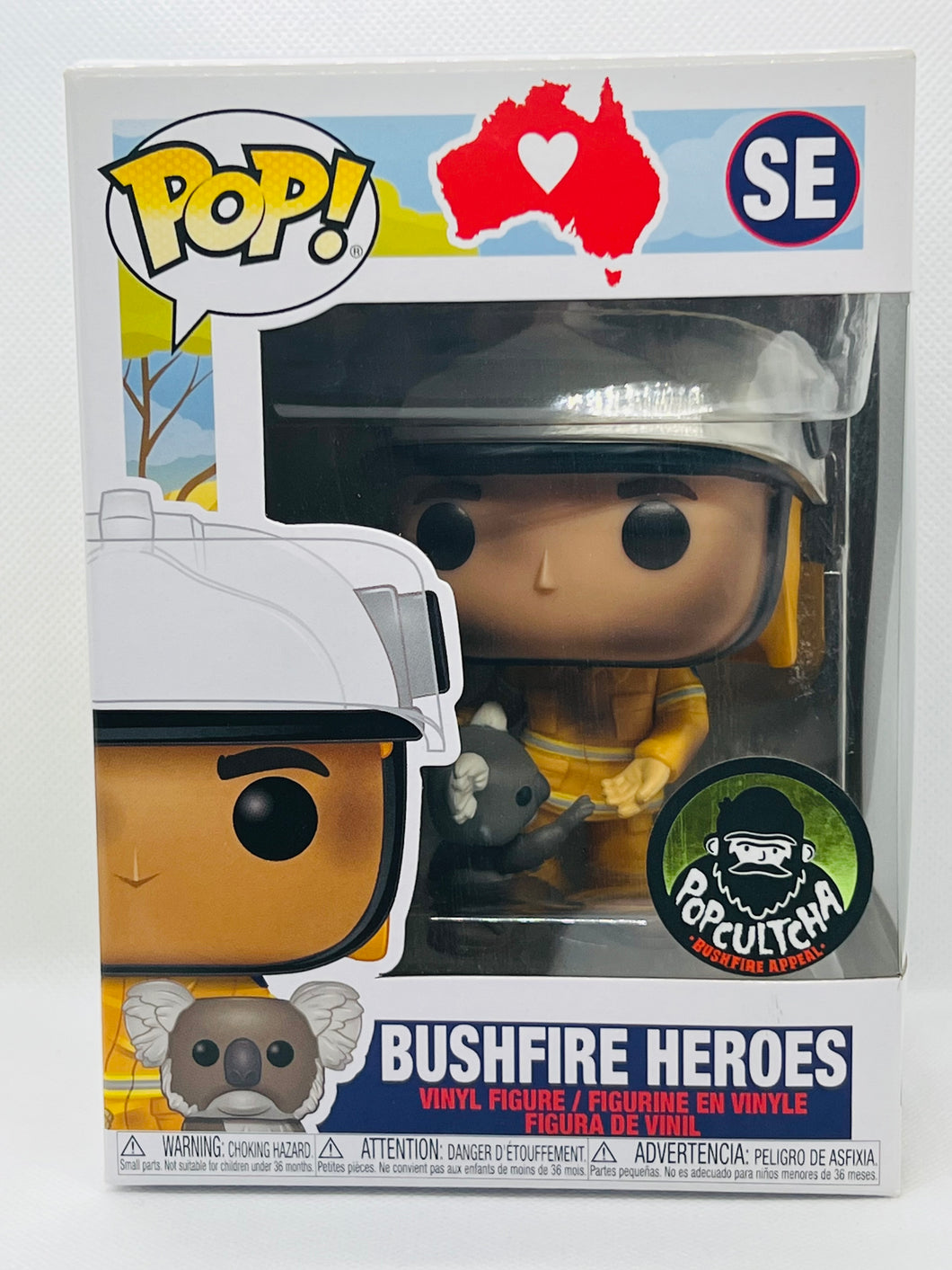 Bushfires Heroes SE Australia Popcultcha exclusive funko pop