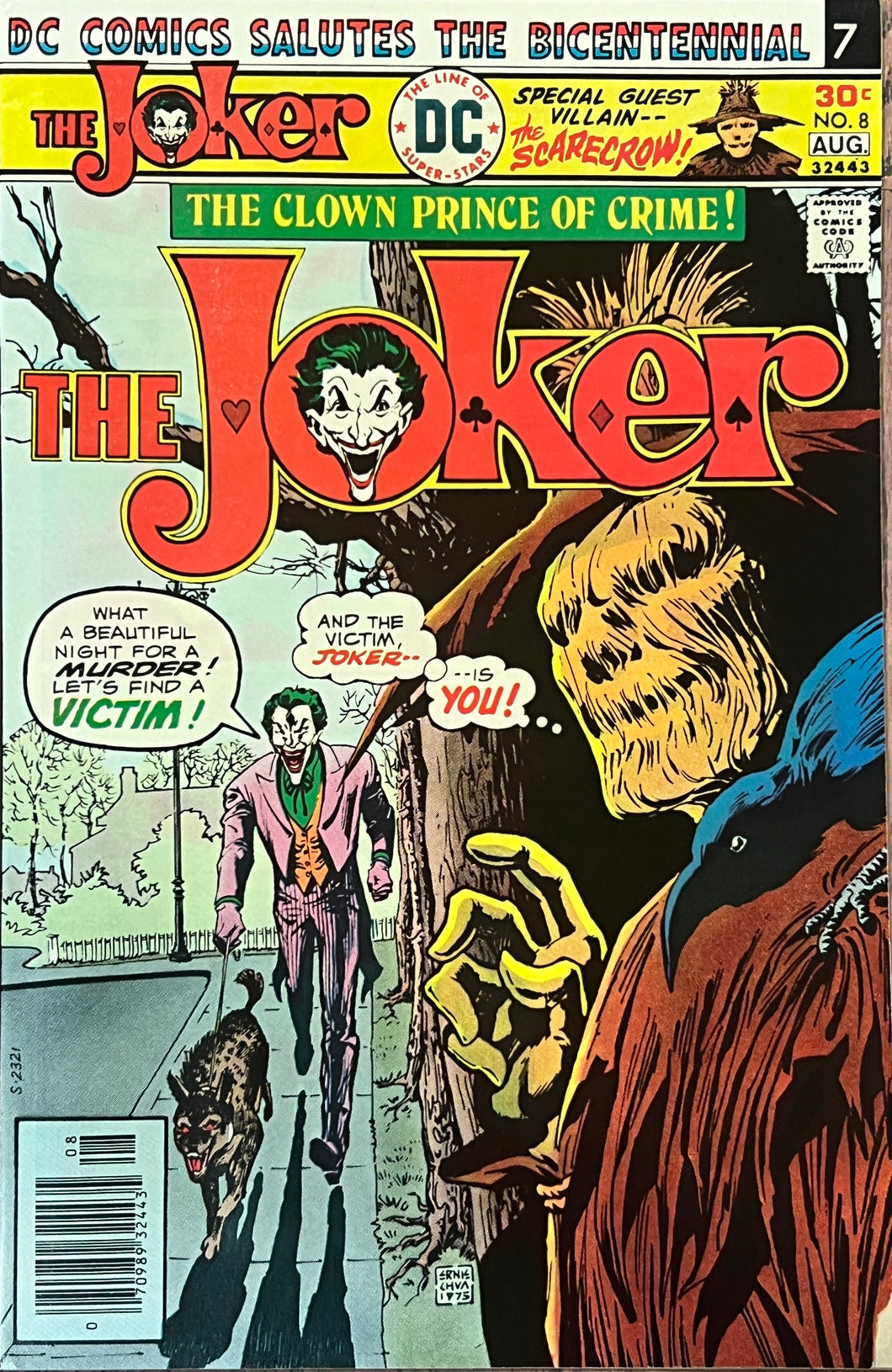 The Joker #8 (1976) Key Issue (corner tear)