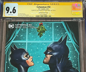 CGC Signature Series 9.6 Catwoman #50 Szerdy Variant DC Comics Signed by Nathan Szerdy & Tini Howard