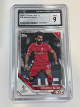 Load image into Gallery viewer, Mohamed Salah #18 Topps UEFA Champions League (2021-22) CGC 9 Mint
