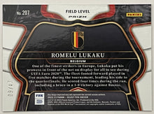 Load image into Gallery viewer, 2021-22 Select Fifa Romelu Lukaku Field Level Orange Prizm #24/60 Belgium
