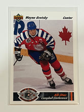 Load image into Gallery viewer, 1991-92 Upper Deck Wayne Gretzky All-Star #621
