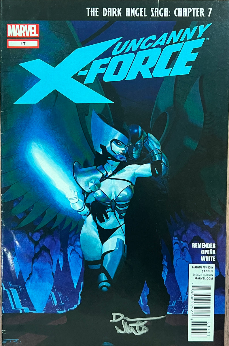 Uncanny X-Force #17 signed by Dean White – Camel Comics