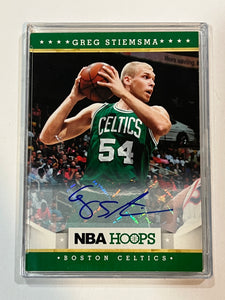 2012-13 NBA Hoops Greg Stiemsma Rookie Auto Autograph RC #257 Celtics
