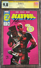 Load image into Gallery viewer, CGC Signature Series 9.8 Deadpool #1 GalaxyCon Columbus 2022 Exclusive Variant Signed by Rafael Albuquerque
