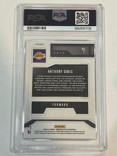 Load image into Gallery viewer, 2020 Donruss Optic T-Minus 3,2,1 Purple Prizm #2 Anthony Davis Lakers PSA 9 MINT
