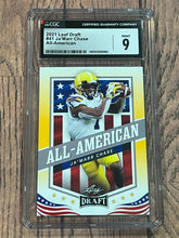 Load image into Gallery viewer, 2021 Leaf Draft All-American #41 Ja&#39;Marr Chase RC Rookie CGC 9 MINT
