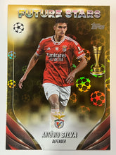 Load image into Gallery viewer, Antonio Silva [Starball] #123 Gold 2023 Topps UEFA Club
